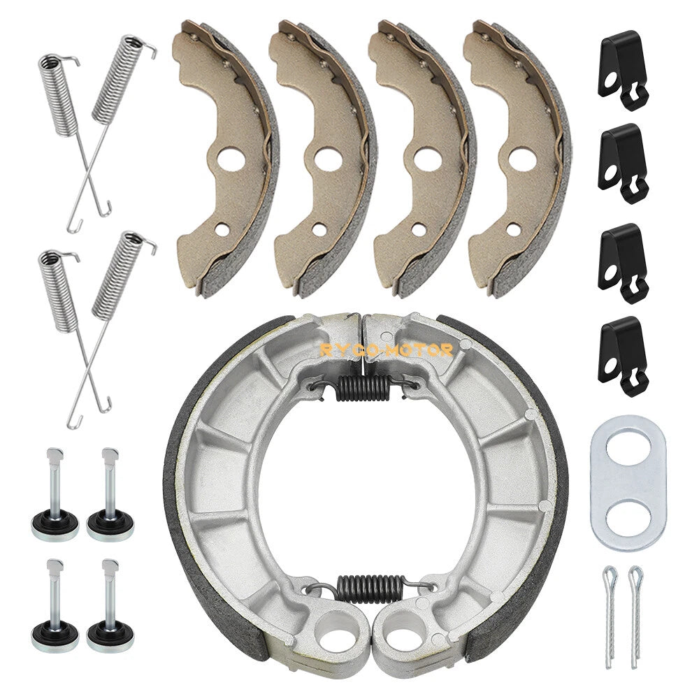 Front Rear Brake Shoes Pin Kit for Honda Rancher 350 400 TRX350 TRX400 (2000–2007)