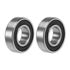 Set of 2 Deep Groove Ball Bearings 6002-2RS for Z2 15x32x9mm