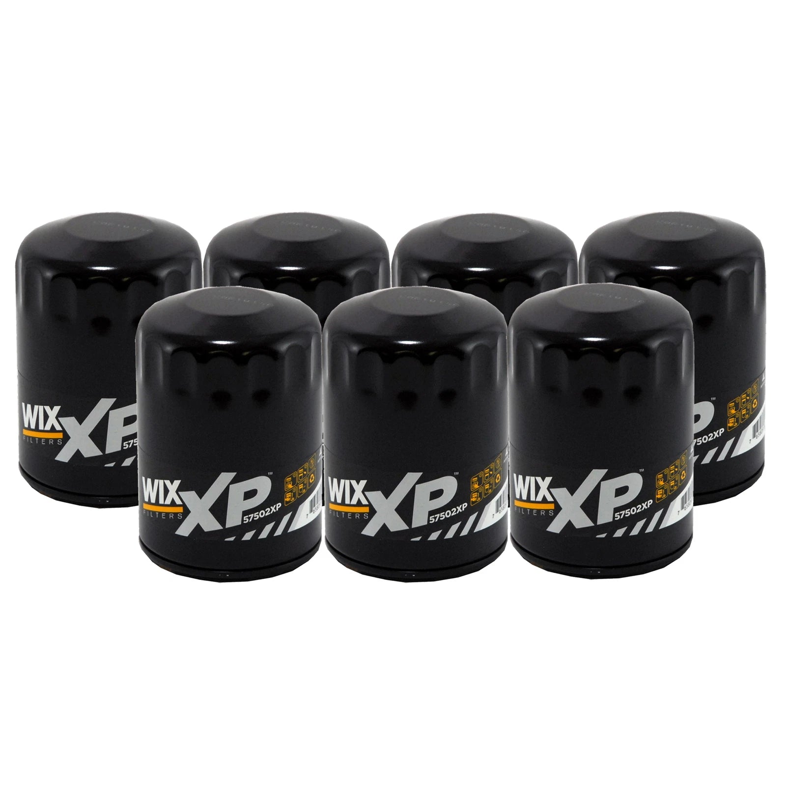 Set of 7 Wix XP Engine Oil Filters for Ford Lincoln Mazda Mercury (DOHC)