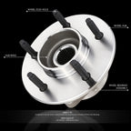 Set of 2 Wheel Bearing & Hub for Ford F-150 4WD (1997–2000)