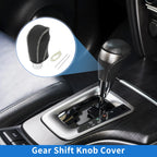 Set of 1 Gear Shift Knob Cover for Volkswagen Golf (2015–2019) Black Beige