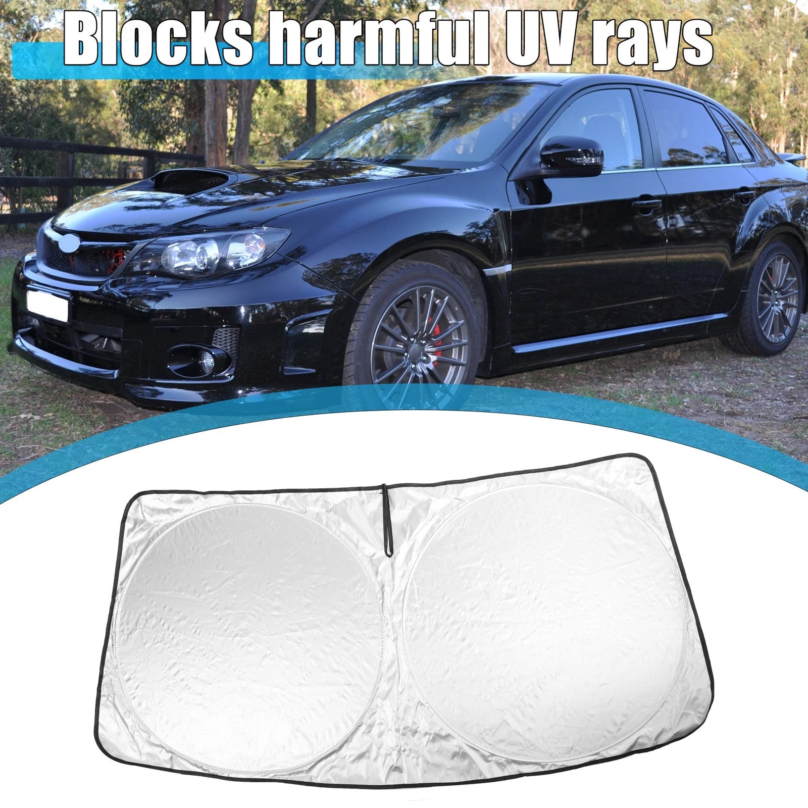 Foldable Windshield Sun Shade for Kia Sportage (2017–2022) 146x70cm