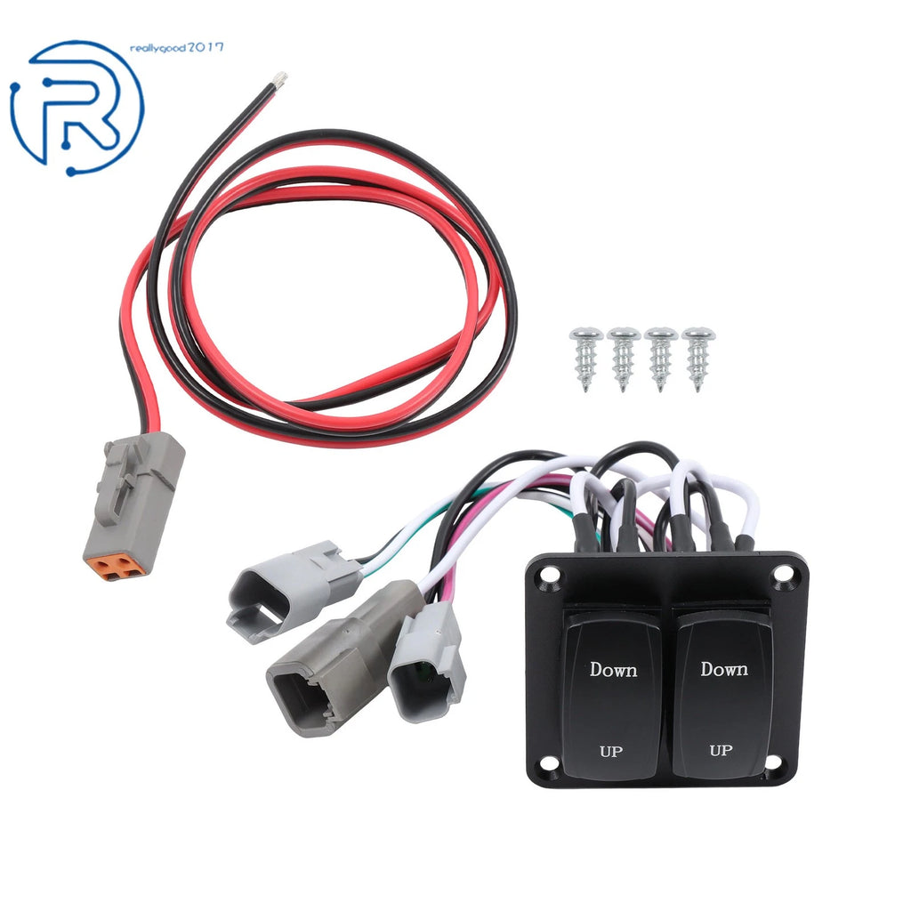 Double Rocker Switch Kit for Lenco Marine Trim Tab (2010–2023)