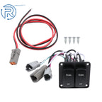 Double Rocker Switch Kit for Lenco Marine Trim Tab (2010–2023)