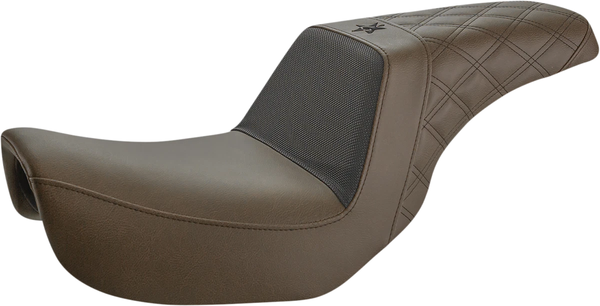 Saddlemen Seat for Unknown Industries (Front Carbon Fiber/Black Gripper)