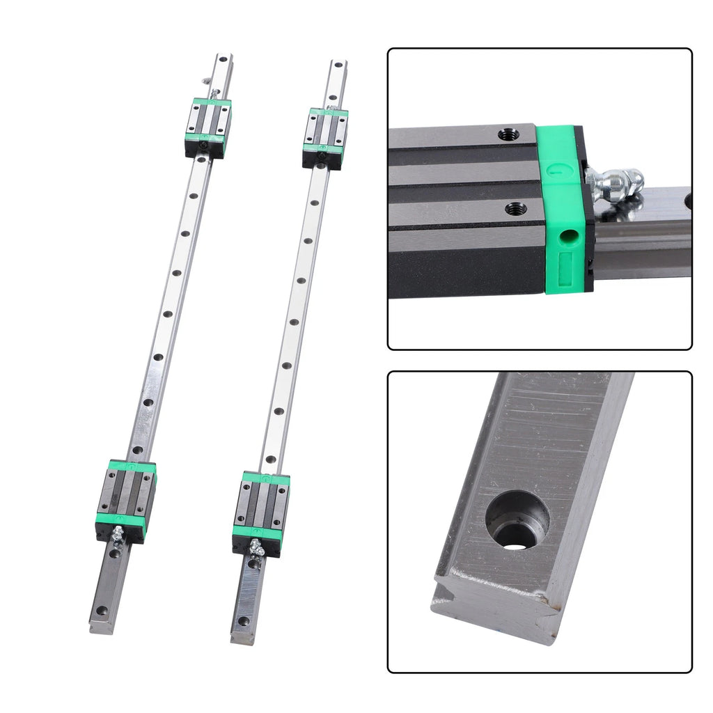 2X HGR20 800mm Linear Guide + 1X SFU1605 800mm Ball Screw Kit BF12 BK12