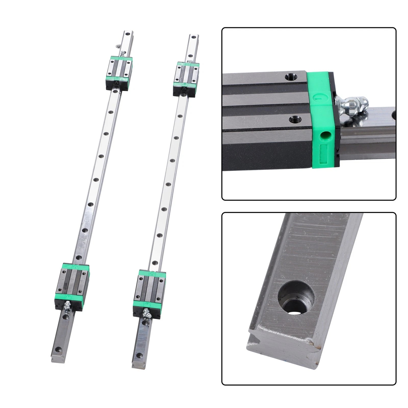 2X HGR20 800mm Linear Guide + 1X SFU1605 800mm Ball Screw Kit BF12 BK12
