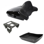 Chopped Trunk Backrest Solo Mount Rack for Harley CVO Street Glide (2014–2026)