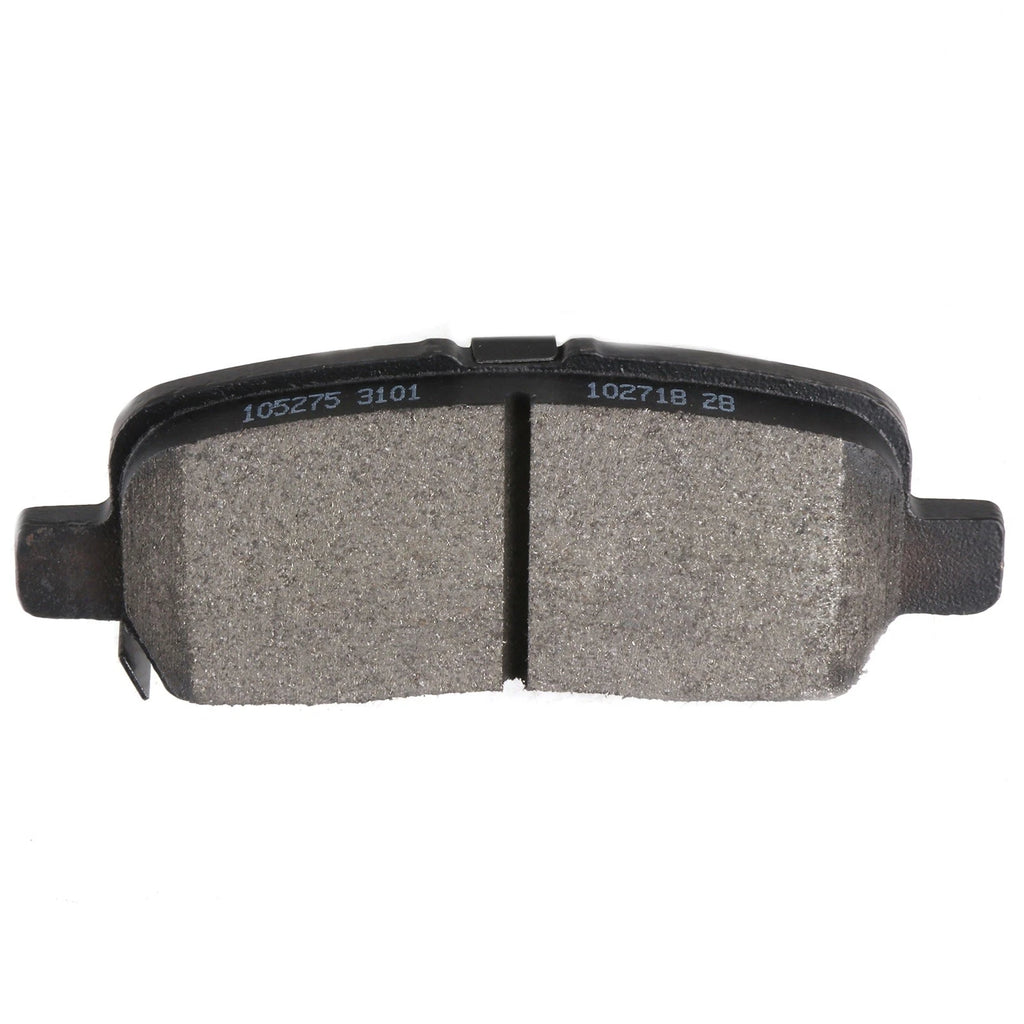 Set of 4 Rear Metallic Brake Pads for Buick Allure, LaCrosse, Chevy Impala, Pontiac Grand