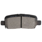Set of 4 Rear Metallic Brake Pads for Buick Allure, LaCrosse, Chevy Impala, Pontiac Grand