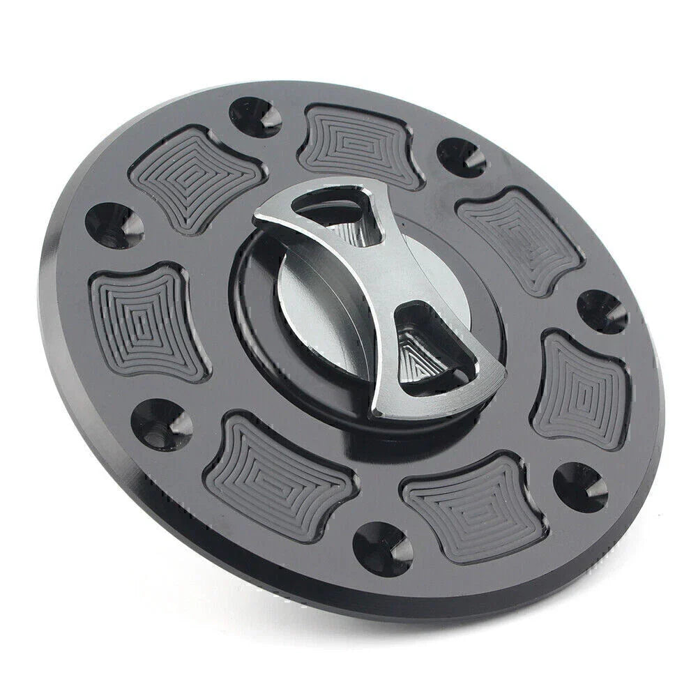 CNC Fuel Gas Tank Cap Cover for Kawasaki Ninja ZX-6, ZX-7, ZRX-1100 (1995-2003)