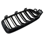 2 x Carbon Fiber Front Kidney Grilles for BMW 3 Series F30 F31 (2012-2018)