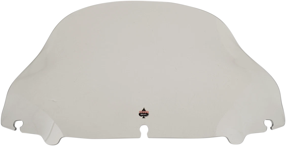 Klock Werks Flare Windshield 10.5" Clear for Harley FLH (2014–2023) KWW-01-0466