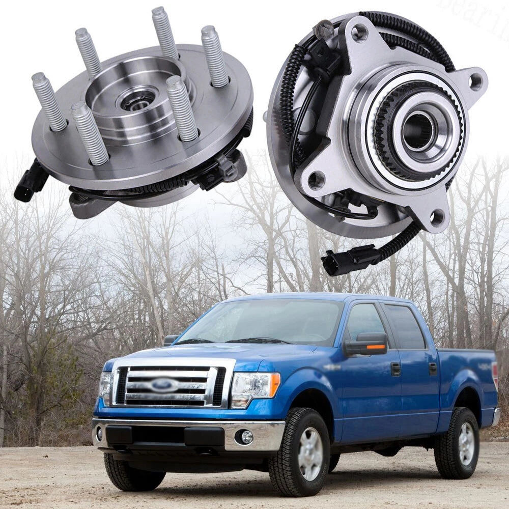 2X Front Wheel Bearing Hub Assembly for Ford F-150 (2011–2014)