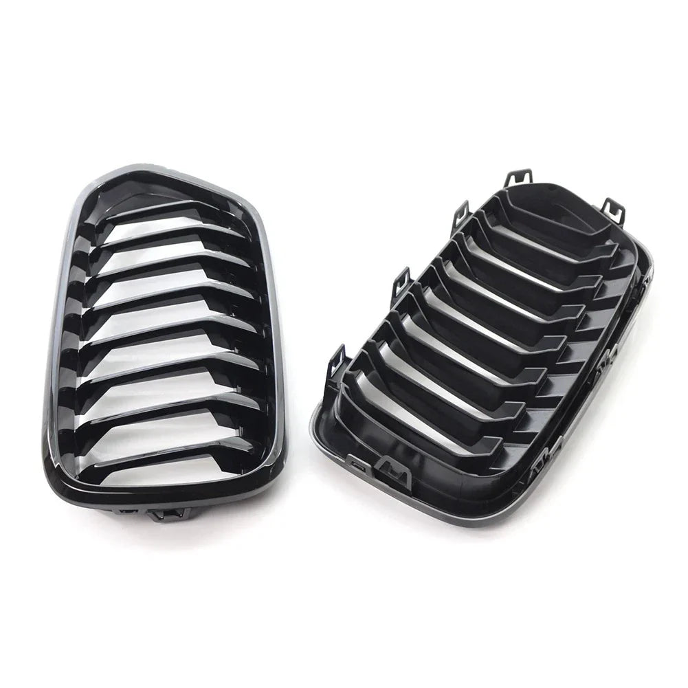 Black Front Bumper Grille for BMW X2 Series F39 (2018-2021)