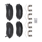Set of 4 Front Ceramic Brake Pads for Hyundai Sonata (2015–2019) D1826