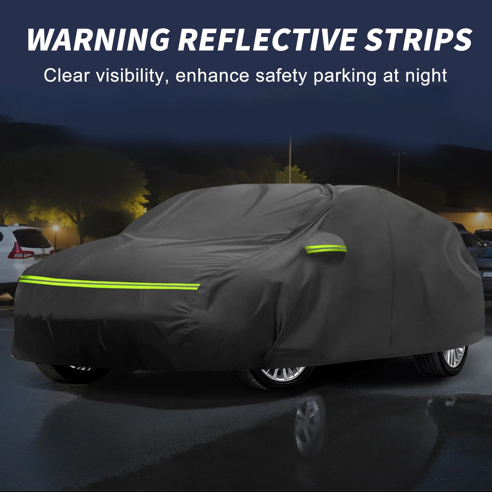 Waterproof 210D-PU Car Cover for Volkswagen Passat B8 (2015–2023)