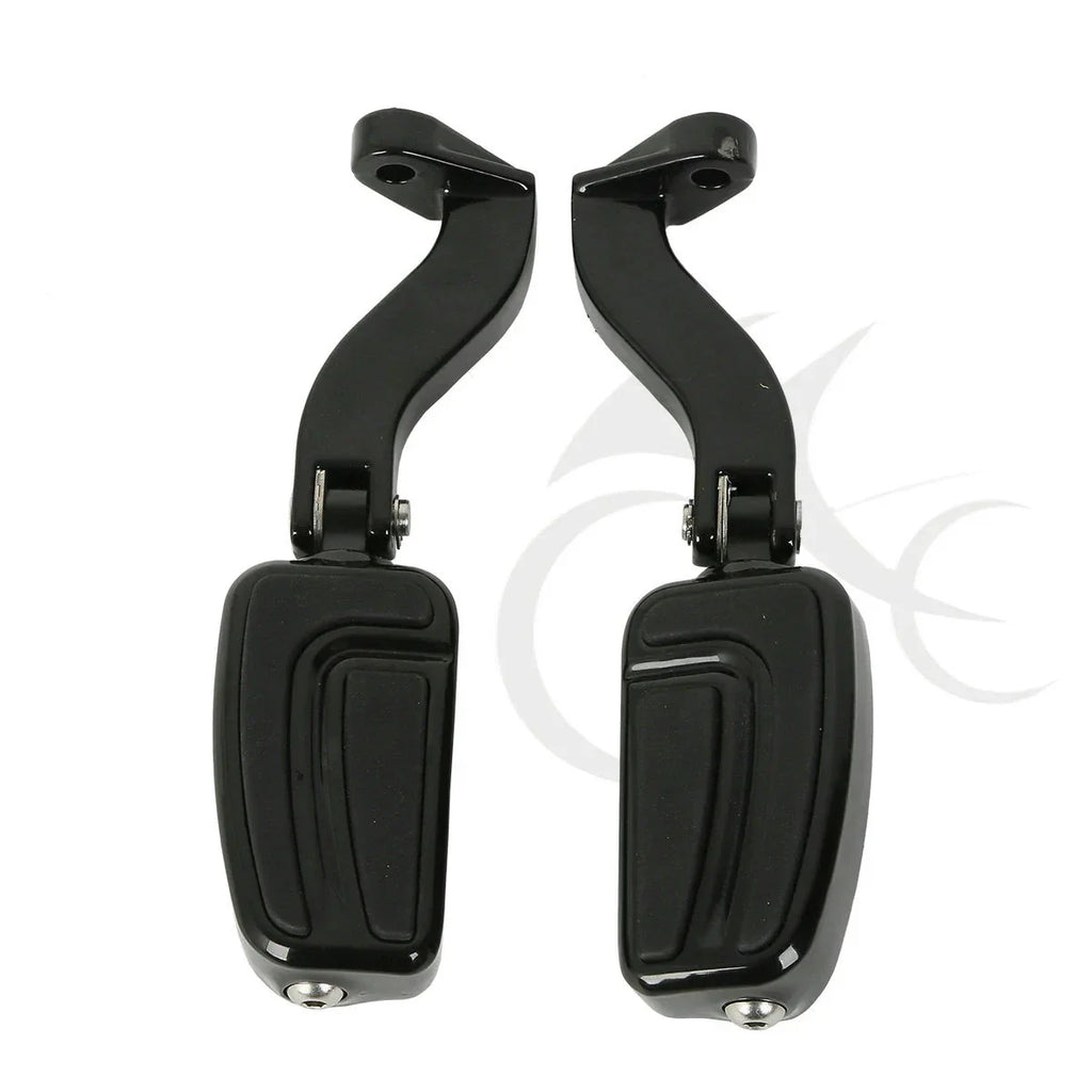 Rear Passenger Mount Foot Pegs for Harley Touring Road Electra Glide (93-2022)