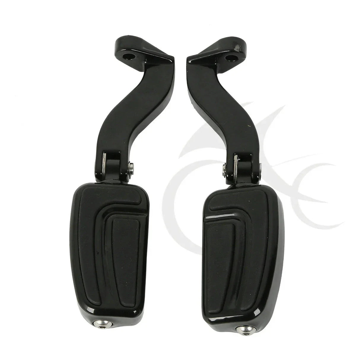 Rear Passenger Mount Foot Pegs for Harley Touring Road Electra Glide (93-2022)