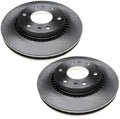 Set of 2 Brake Disc Rotors 302mm for Buick Chevrolet GMC Isuzu