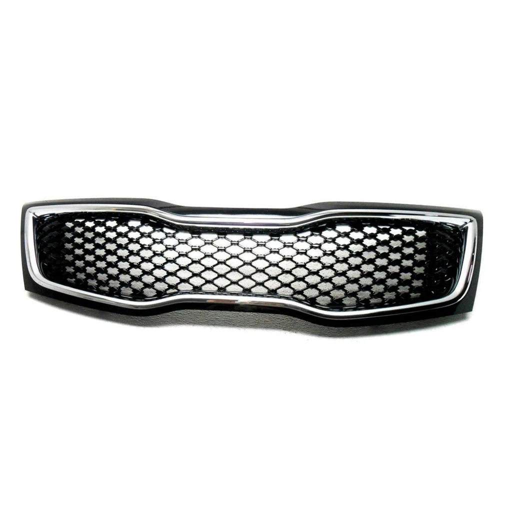 Front Grille Replacement Black Chrome Plastic for Kia Optima (2014–2015)