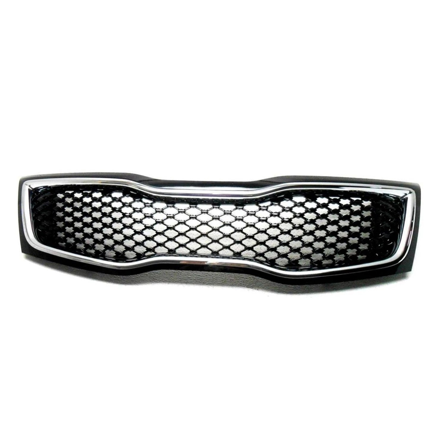 Front Grille Replacement Black Chrome Plastic for Kia Optima (2014–2015)