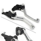 CNC Silver Pivot Clutch Brake Levers for Suzuki DRZ400S/SM/E (2000-2022)
