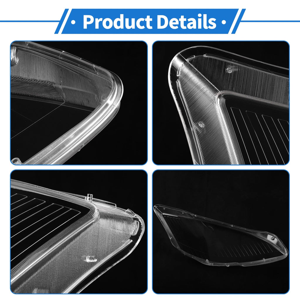1 Pcs Headlight Lens Cover for Mercedes-Benz S-Class (2006–2009)