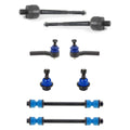 Set of 2 Mevotech Supreme Front Inner Outer Tie Rod Ends Sway Bar Kit for Ranger B2300 (1993–1997)