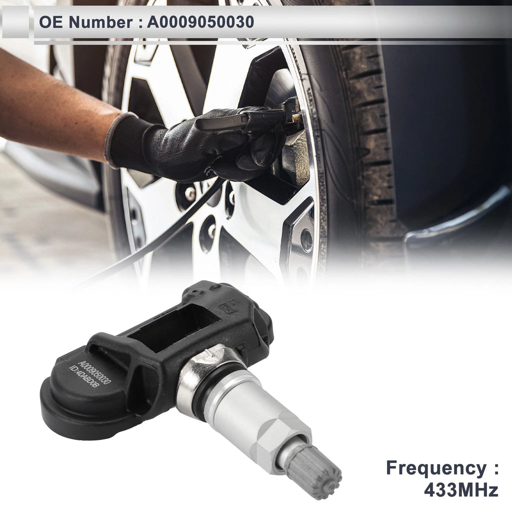 Tire Pressure Sensor A0009050030 for Mercedes-Benz C350 (2007–2015) 433MHz
