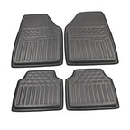 4 Pcs Universal Front Rear Heel Pad Carpet Floor Mats for Car Truck