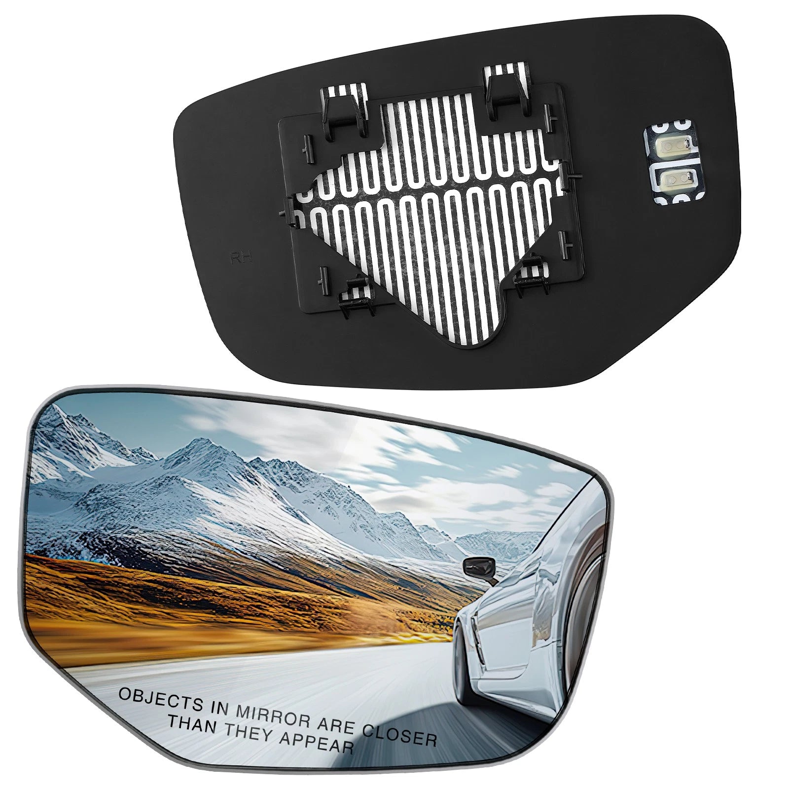 Heated Mirror Glass for Honda Accord (2008–2012)