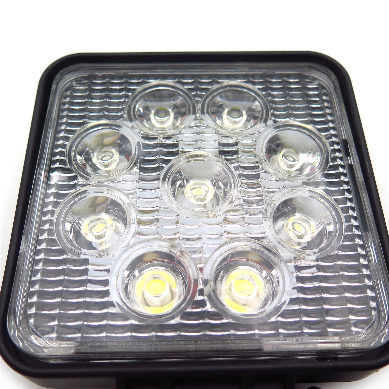 4X 27W Spot Beam LED Off Road Lights for Universal Use (12V 24V)