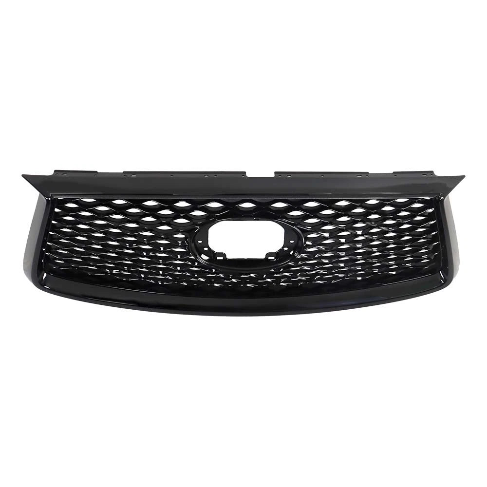 Front Upper Grille for Infiniti QX50 (2019–2023) Gloss Black