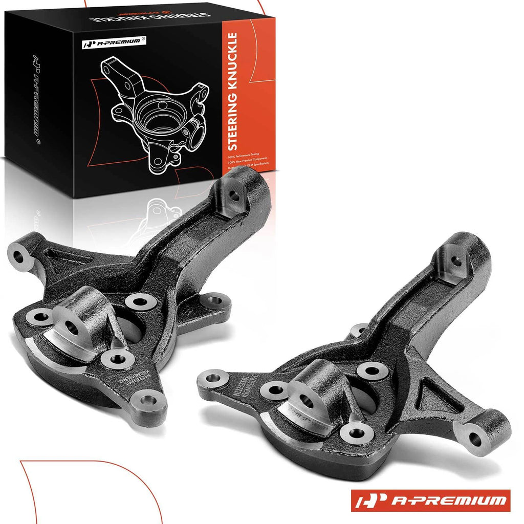 Pair Front Steering Knuckle for Chevy Silverado GMC Sierra (2007–2017)