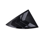 Quarter Window Louvers for Tesla Model Y (2020–2024) Gloss Black ABS