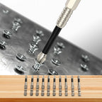 10-Piece Cross Magnetic Screwdriver Bit Set - Alloy Steel