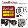Carburetor for Kawasaki Prairie 400 KVF400 2x4 4x4 (1999–2002) w/ Cable