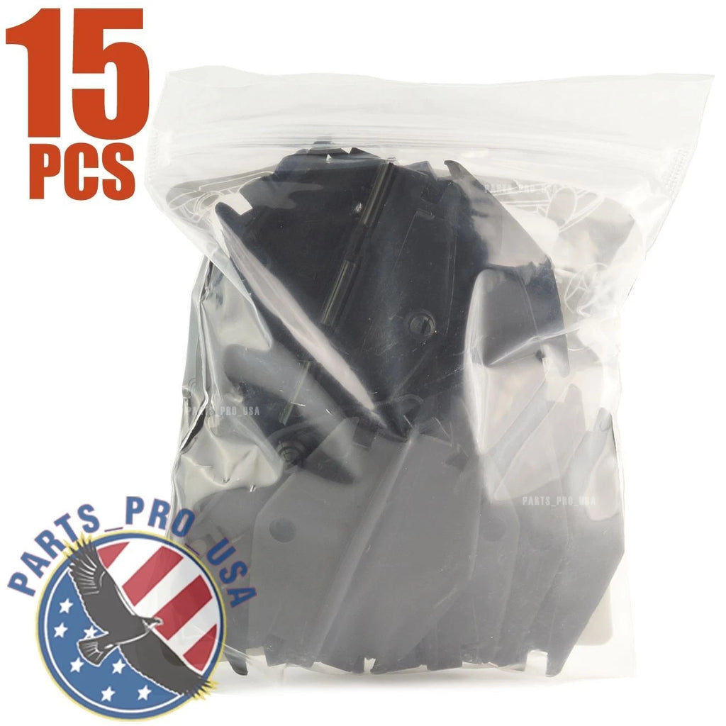 Set of 15 Door Window Guide Retainer Clips for Chevy Cadillac Buick (2010–2023)