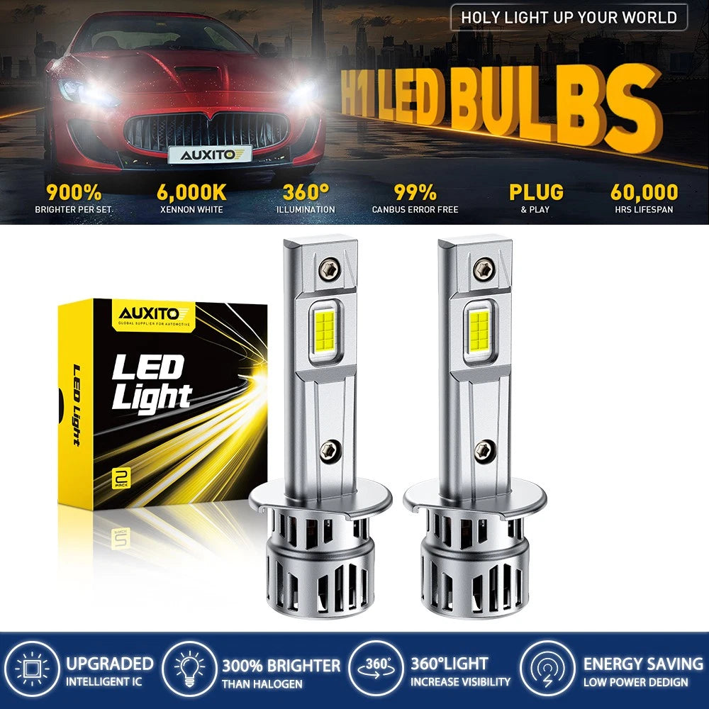 AUXITO H1 LED Headlight Bulb Conversion Kit for