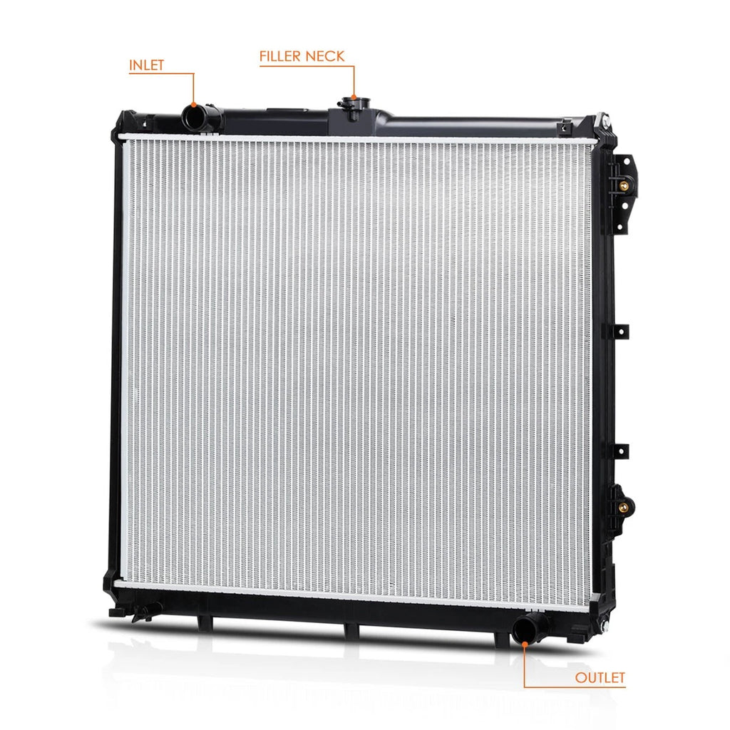Full Aluminum Radiator for Toyota Tundra/Sequoia 2007–2019 4.6L/5.7L V8 DPI-2994