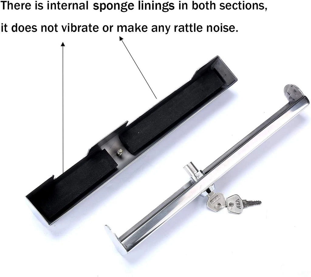 Stainless Steel Outboard Motor Engine Lock with Key for Marine Use