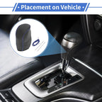 Car Gear Shift Knob Cover for Hyundai Tucson (2010-2013) - Black & Blue