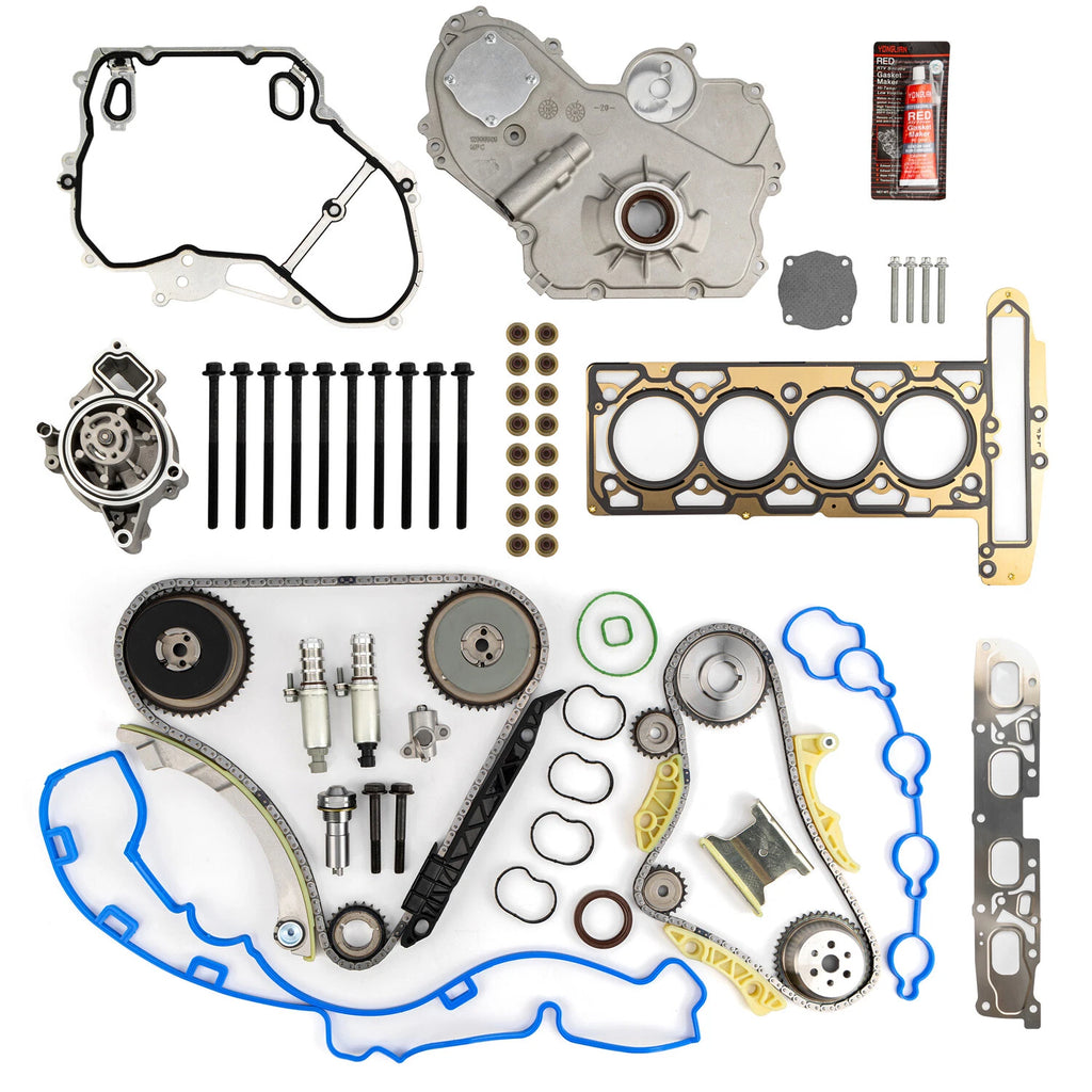 Timing Chain Gasket Kit for Buick Allure, Lacrosse, Regal, Verano (L4 2.0L, 2.4L)