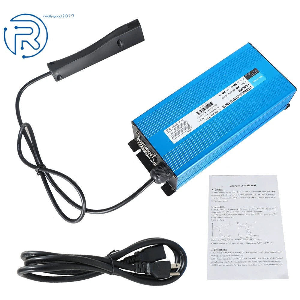 48V 10A Battery Charger for EZGO RXV & TXT (Golf Cart)