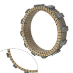 10x Clutch Friction Plates for Suzuki DL1000 V-Strom 1000 (2002–2012) SV1000 (2003–2004)