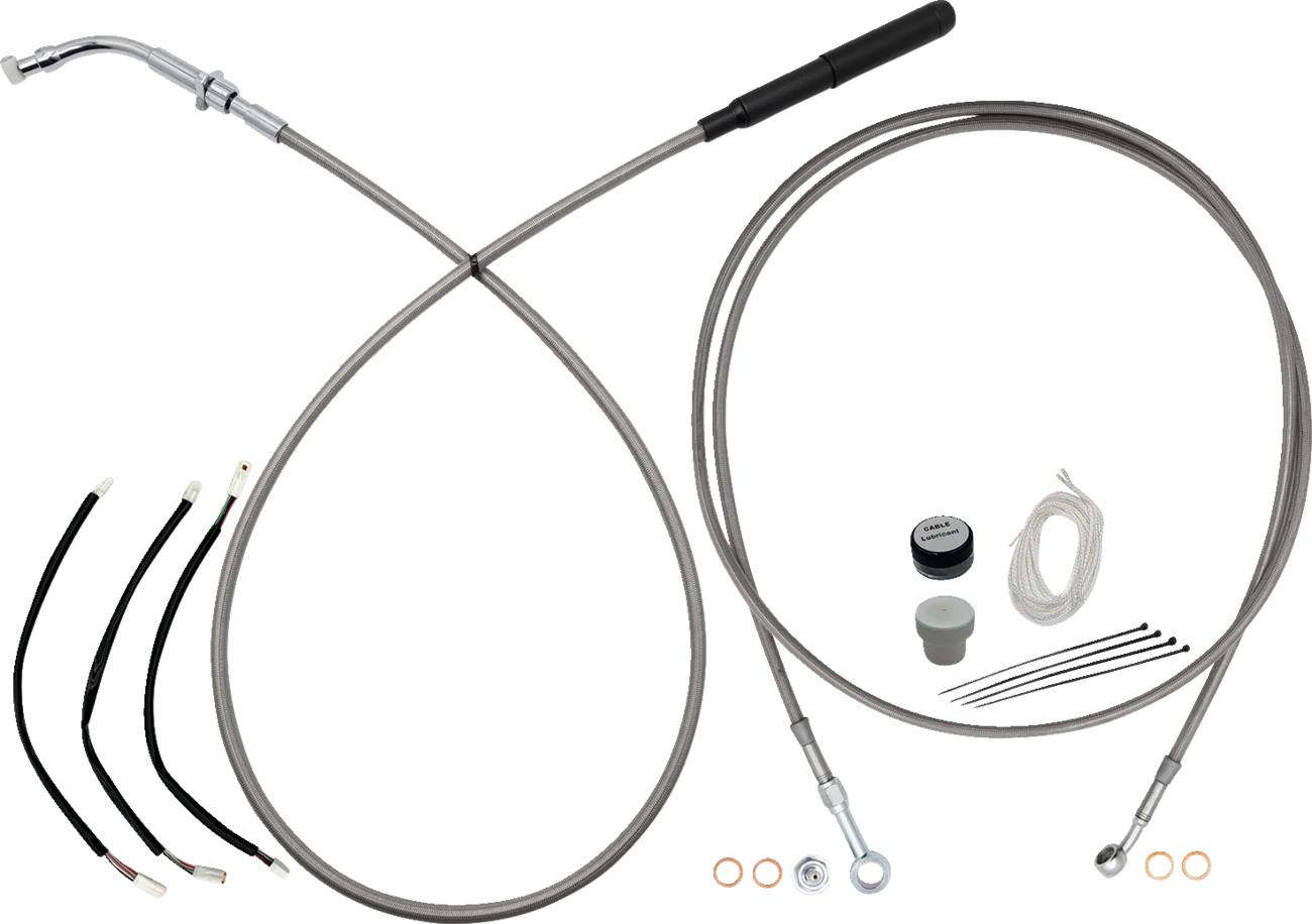 EZ Install Kit for Harley Davidson (11" Handlebars, Upper Clutch)