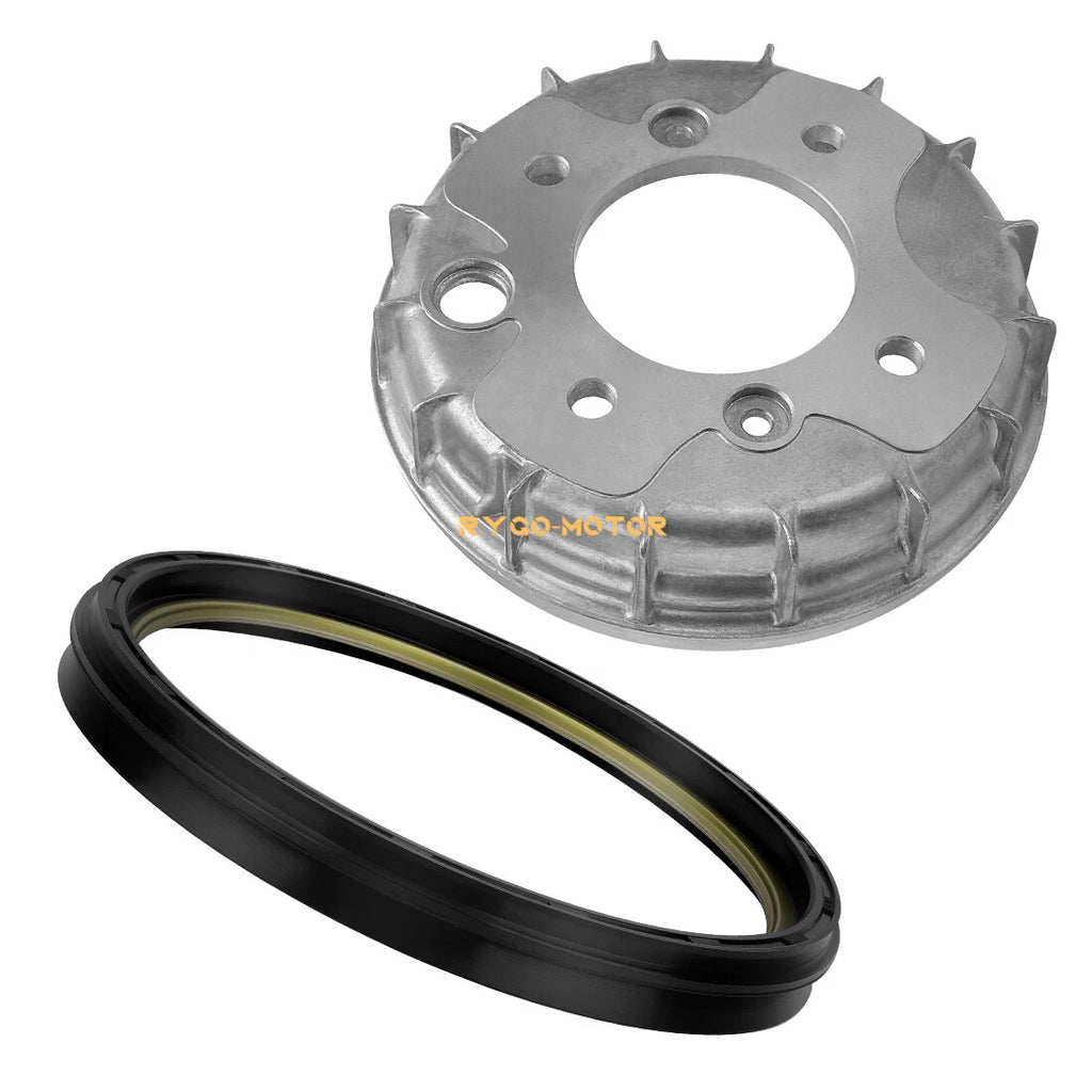 Front Brake Drum Hub Dust Seal Kit for Honda TRX400FW 4x4 (1995–2001)