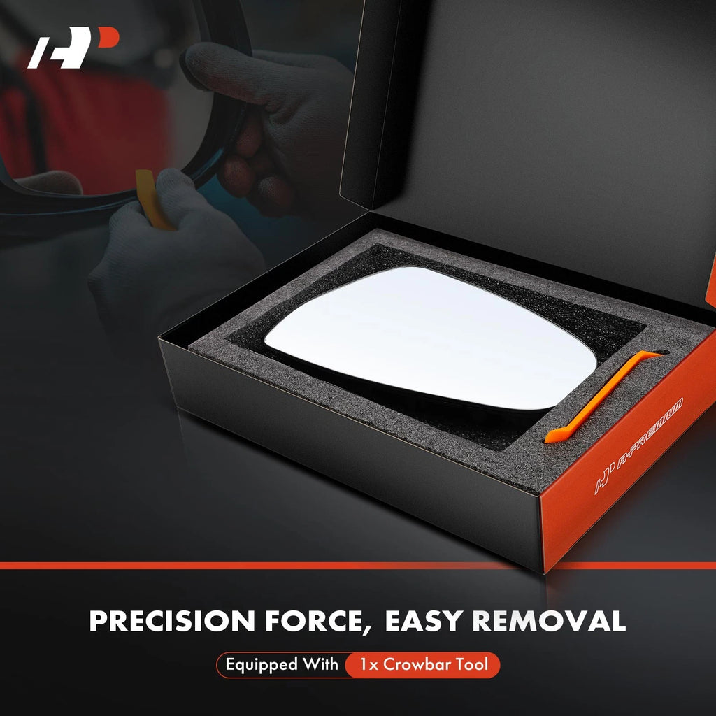 Heated Driver Power Mirror Glass for Kia Forte (2019–2023)