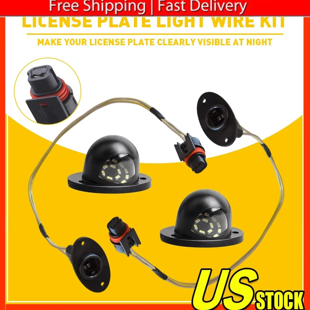 LED License Plate Light Lens for Dodge RAM 1500 2500 3500 (1994–2001)